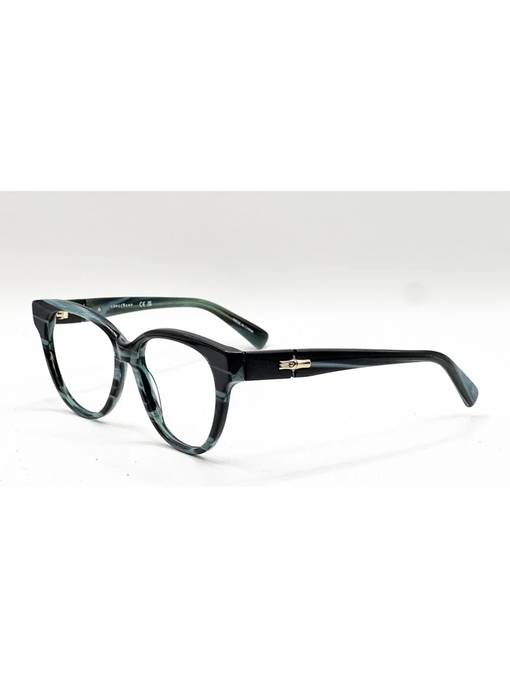 Longchamp LO2698 426 Petrol Horn Full Rim Authentic Eyeglass Frames 53-16